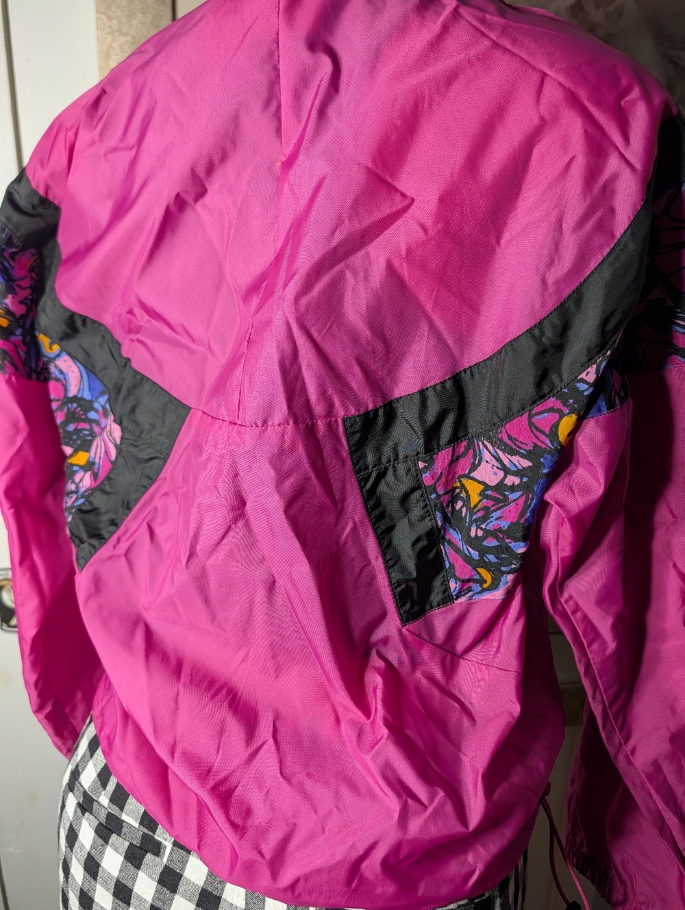 Nike Women's Pink Retro Windbreaker Jacket Size S - Picture 6 of 8